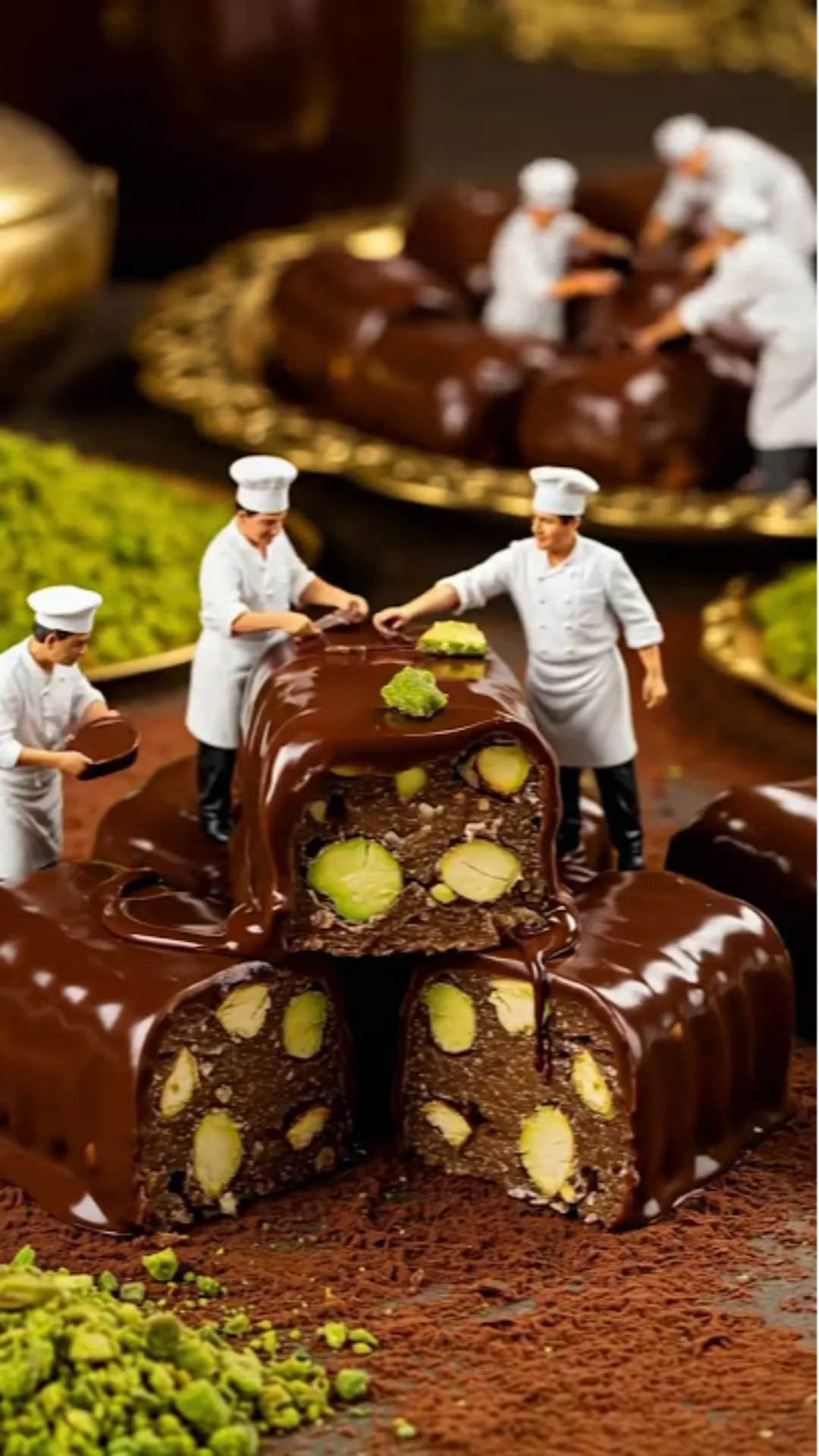 🍬 Osmanlı&#039;dan bugüne gelen lezzet! Minik ustalar, dev lokumları üretiyor! #ai #delight #turkish